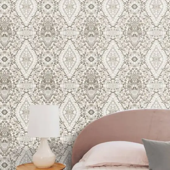 RoomMates Mr. Kate Brown Dried Flower Kaleidoscope Peel & Stick Wallpaper {6}