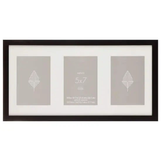 Aspect 3 Opening 5" x 7" Black Collage Frame by Studio D&eacute;cor&reg; {1}