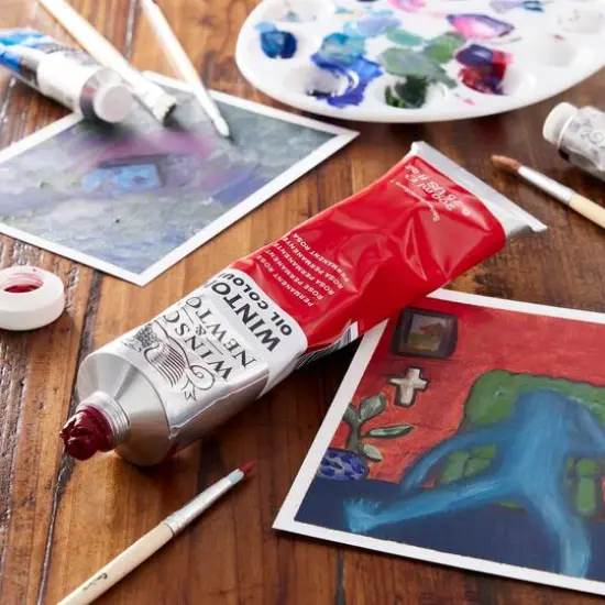 Winsor & Newton&trade; Winton 6.75oz. Oil Colour&trade; Paint Permanent Rose {3}