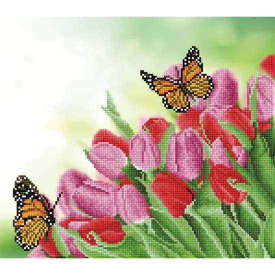 Simply Dotz® Intermediate Spring is in the Air Diamond Painting Kit {1}