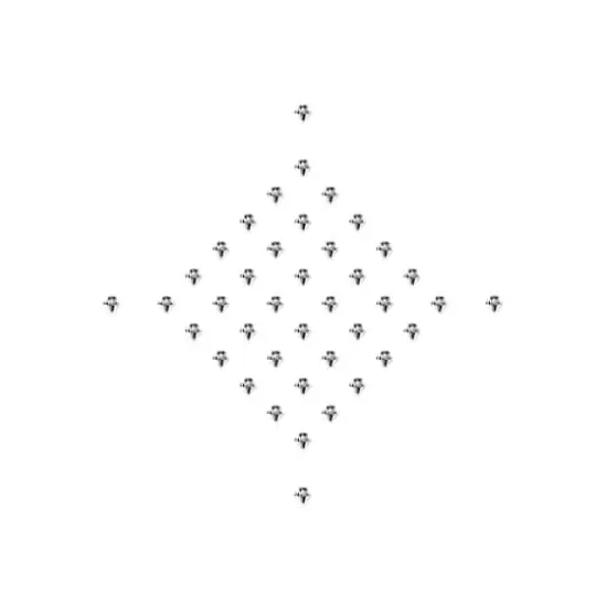 John Bead PRECIOSA 4mm Czech Crystal Bicone Beads, 40ct. Labrador Halfcoat {4}