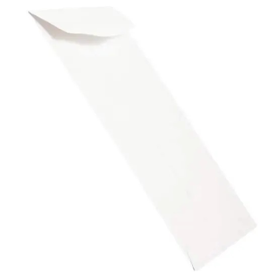JAM Paper 3.5" x 6.5" White Coin Business Envelopes {5}