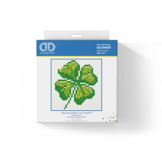 Diamond Dotz&reg; Four Leaf Clover Diamond Painting Kit {4}
