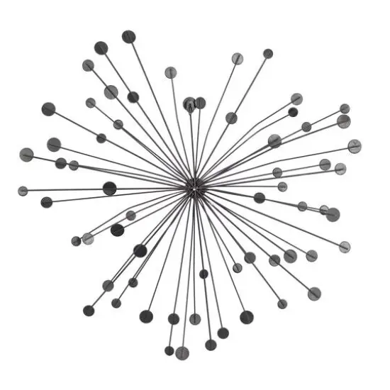 Clear Acrylic Starburst Glam Wall Decor Set {6}