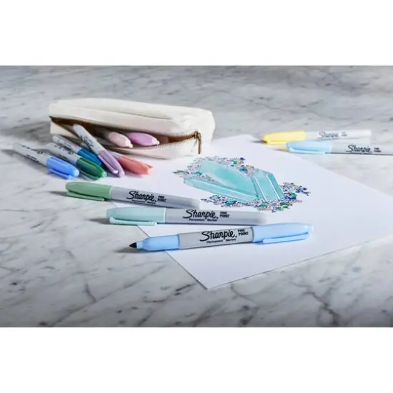 Mystic Gems Sharpie&reg; Fine Point Permanent Markers, 12ct. {10}