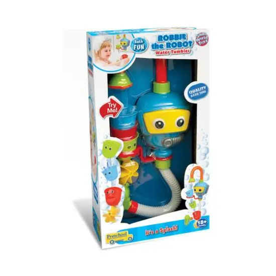 Small World Toys&reg; Robbie the Robot Water Tumbler Toy {1}