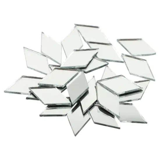 1" Diamond Glass Mirrors, 50ct. by Make Market&reg; {4}