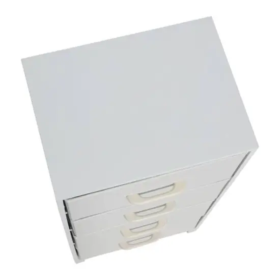 Household Essentials 33" 4-Drawer Dresser White {8}