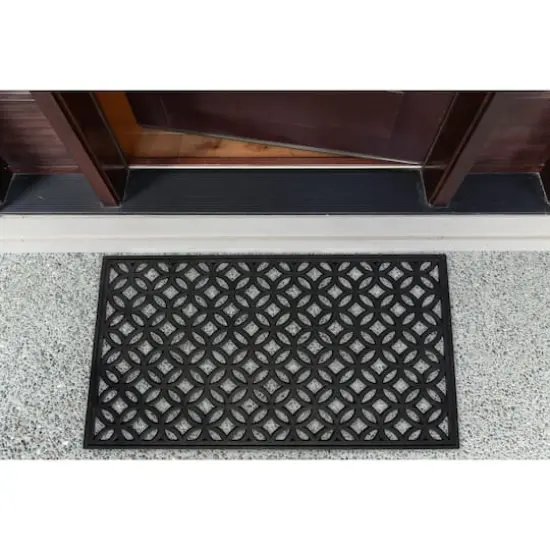 DII&reg; Lattice Rubber Doormat {5}