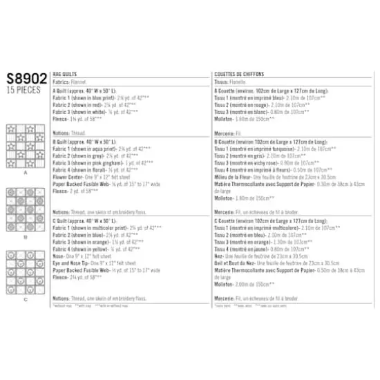 Simplicity&reg; Pattern CS8902 (One Size) {3}