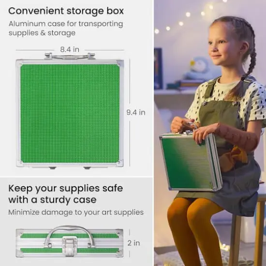 Arteza&reg; Kids Ultimate Drawing Kits, Small, Green {4}