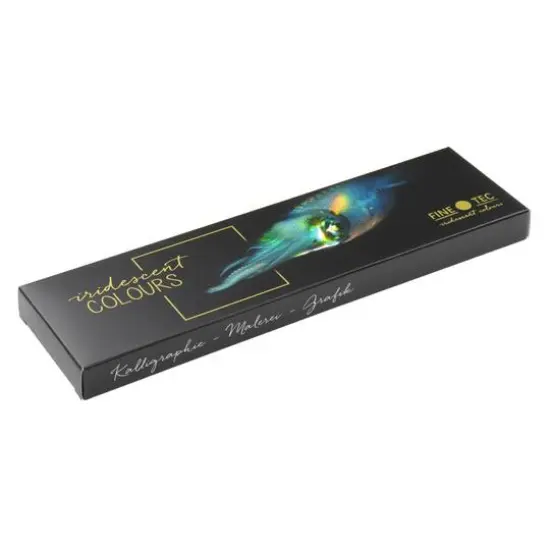 Finetec Iridescent Pixie Dust Watercolor 6 Color Tin Set {3}