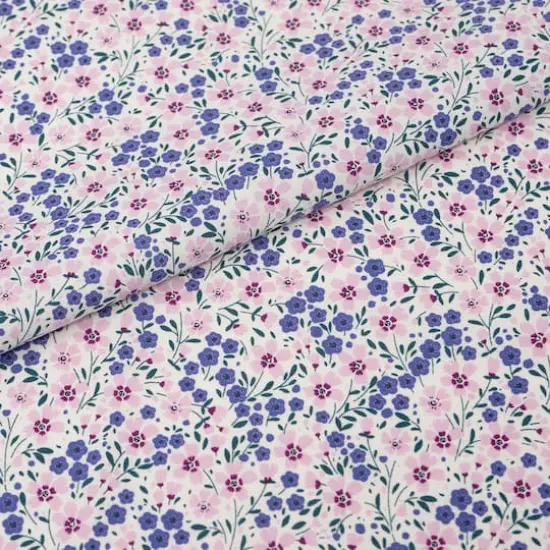 SINGER Spring Floral PackedCotton Fabric {3}