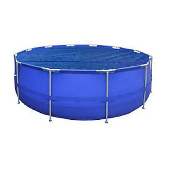 Pool Central 6.25ft. Round Floating Solar Swimming Pool Cover {6}