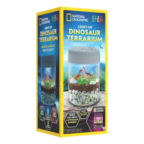 National Geographic&trade; Light-Up Dinosaur Terrarium {7}