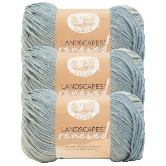 3 Pack Lion Brand&reg; Landscapes&reg; Renewed Yarn Southwind {1}