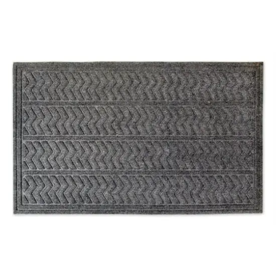 DII&reg; Dark Gray Chevron Floormat {1}
