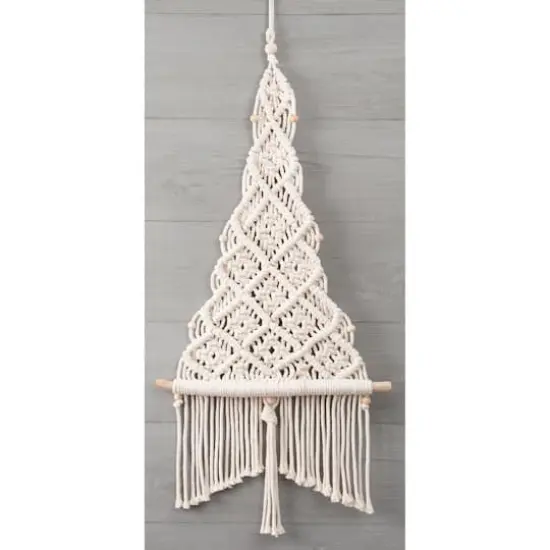 Solid Oak Make-ram&eacute;&trade; Christmas Tree Macram&eacute; Hanging Kit {1}