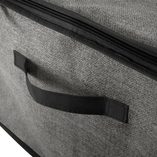 Simplify Black Blanket Storage Bag Set {6}
