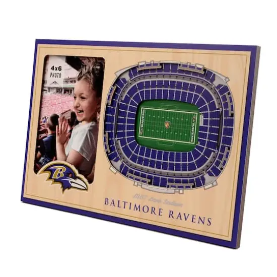 NFL 3D StadiumViews Picture Frame Baltimore Ravens {1}