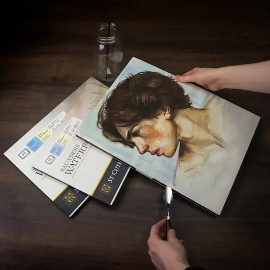 Saunders Waterford&reg; 9" x 12" CP Surface Watercolor Paper Block {7}