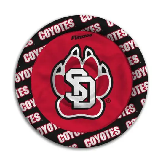 NCAA Flimzee Bean-Bag Flying Disc South Dakota Coyotes {1}