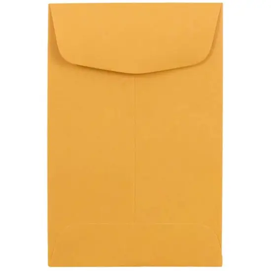 JAM Paper #4 Brown Kraft Manila Coin Business Commercial Envelopes {1}