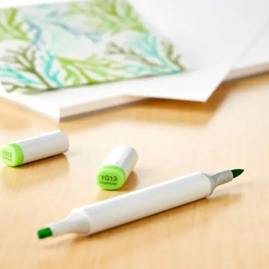 Copic&reg; Sketch Marker, Yellow Greens YG13 Chartreuse {3}