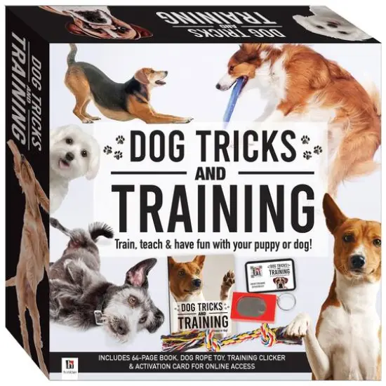 Hinkler Dog Pet Care Tricks & Training Box Set {1}