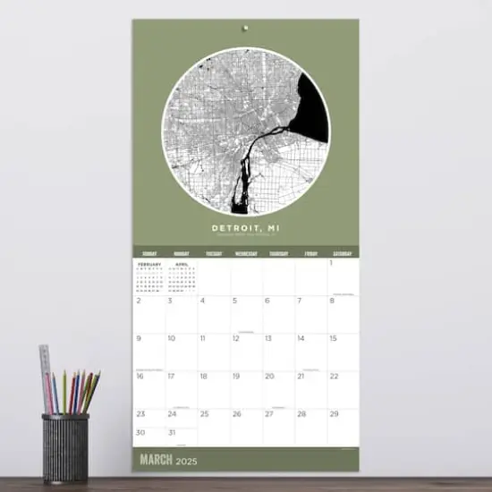 TF Publishing 2025 Home: Michigan Wall Calendar {4}