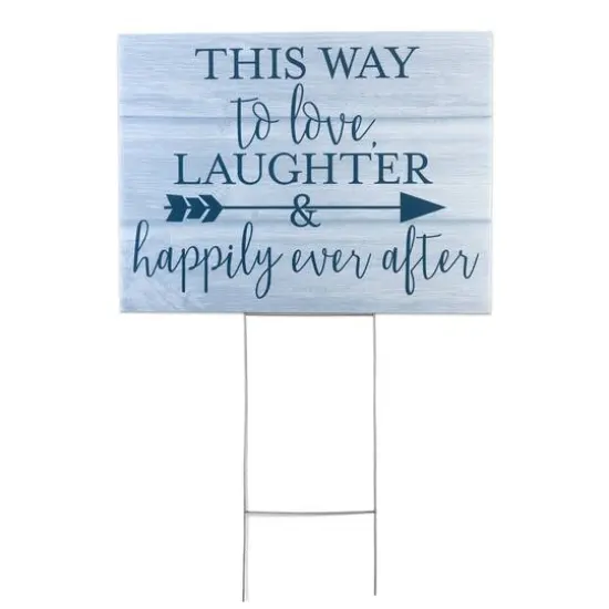 Hortense B. Hewitt Co.&trade; This Way to Love Yard Sign {1}