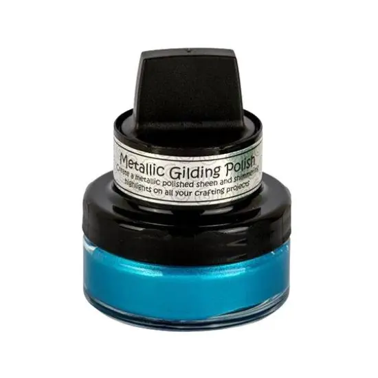 Creative Expressions Cosmic Shimmer Metallic Gilding Polish Ocean Teal {1}
