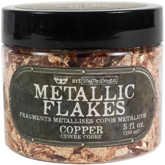 Finnabair&reg; Art Ingredients Metal Flakes, 150mL Copper {1}