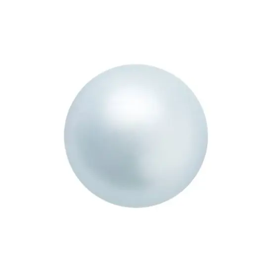 Preciosa Maxima 12mm Round Nacre Pearls, 6ct. Light Blue {1}