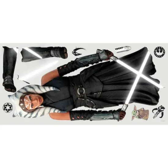 RoomMates Star Wars The Mandalorian Ahsoka Peel & Stick Giant Wall Decal {1}