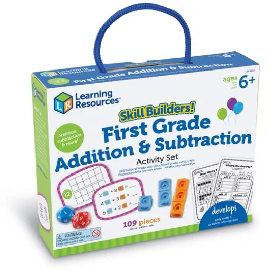 Learning Resources Skill Builders! 1st Grade Addition & Subtraction {4}