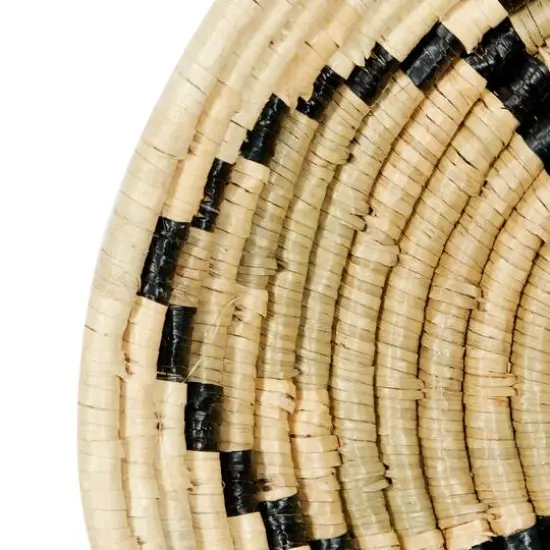 Set of 3 Brown Wood Boho Style Wall Decor 20", 18", 15" {5}