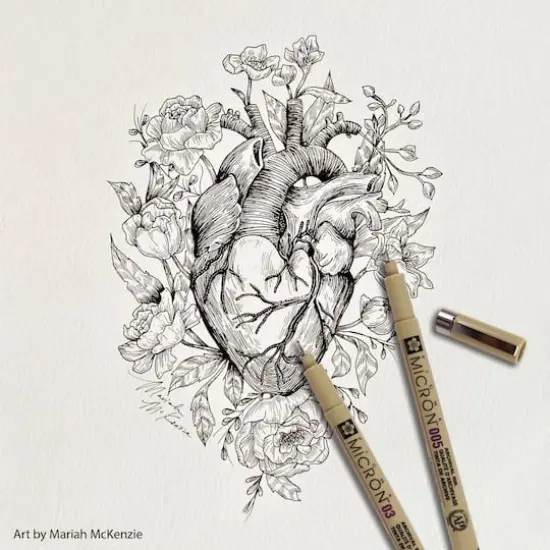 Pigma&reg; Micron&trade; Sepia & Black Extra Fine Pen Set {3}