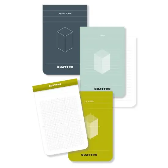 Global Art Quattro Blank Journal, 3.5" x 5.5" {3}