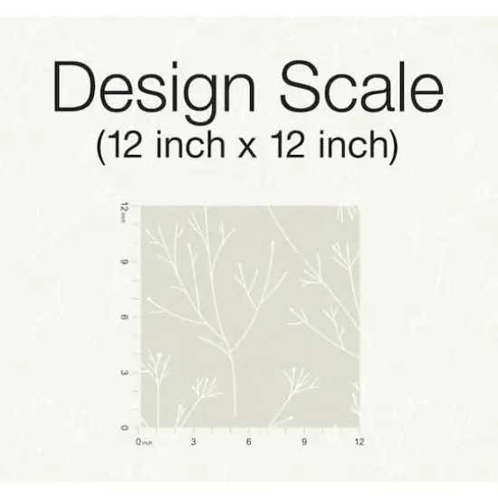 RoomMates Twigs Peel & Stick Wallpaper Beige and white {7}