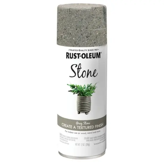 Rust-Oleum&reg; Stone Spray Paint Gray Stone {1}