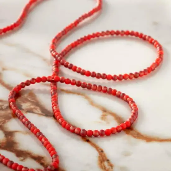 Glass Round Beads, 2.2mm by Bead Landing&trade; Red Orange {3}