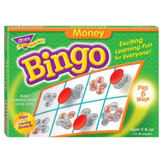 Trend Enterprises&reg; Money Bingo {1}