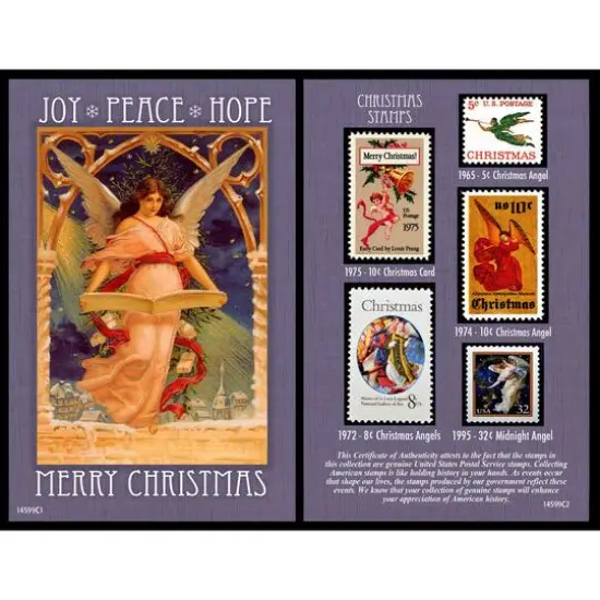 Christmas Angel Stamp Collection {1}