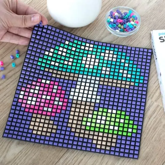 Perler&trade; Snappix&trade; Large Mushroom Bead Craft Kit {5}