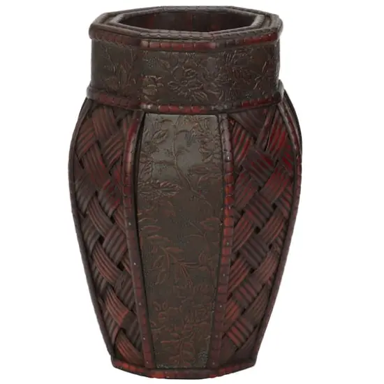 Wood & Weave Panel Decorative Planters, 2ct. {3}