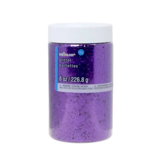 Glitter by Creatology&trade;, 7.7oz. Purple {1}