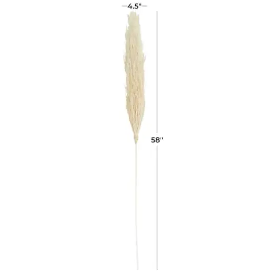 Cream Pampas Grass Stem {4}