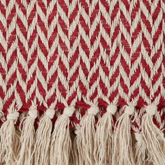 DII&reg; Zig-Zag Throw Tango Red {5}