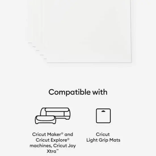 Cricut&reg; Clear US Letter Printable Vinyl, 12ct. {7}